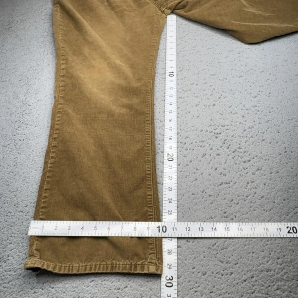 Polo Ralph Lauren Pants Mens 42 Brown Corduroy Flat Front 5-Pocket Academic Boho